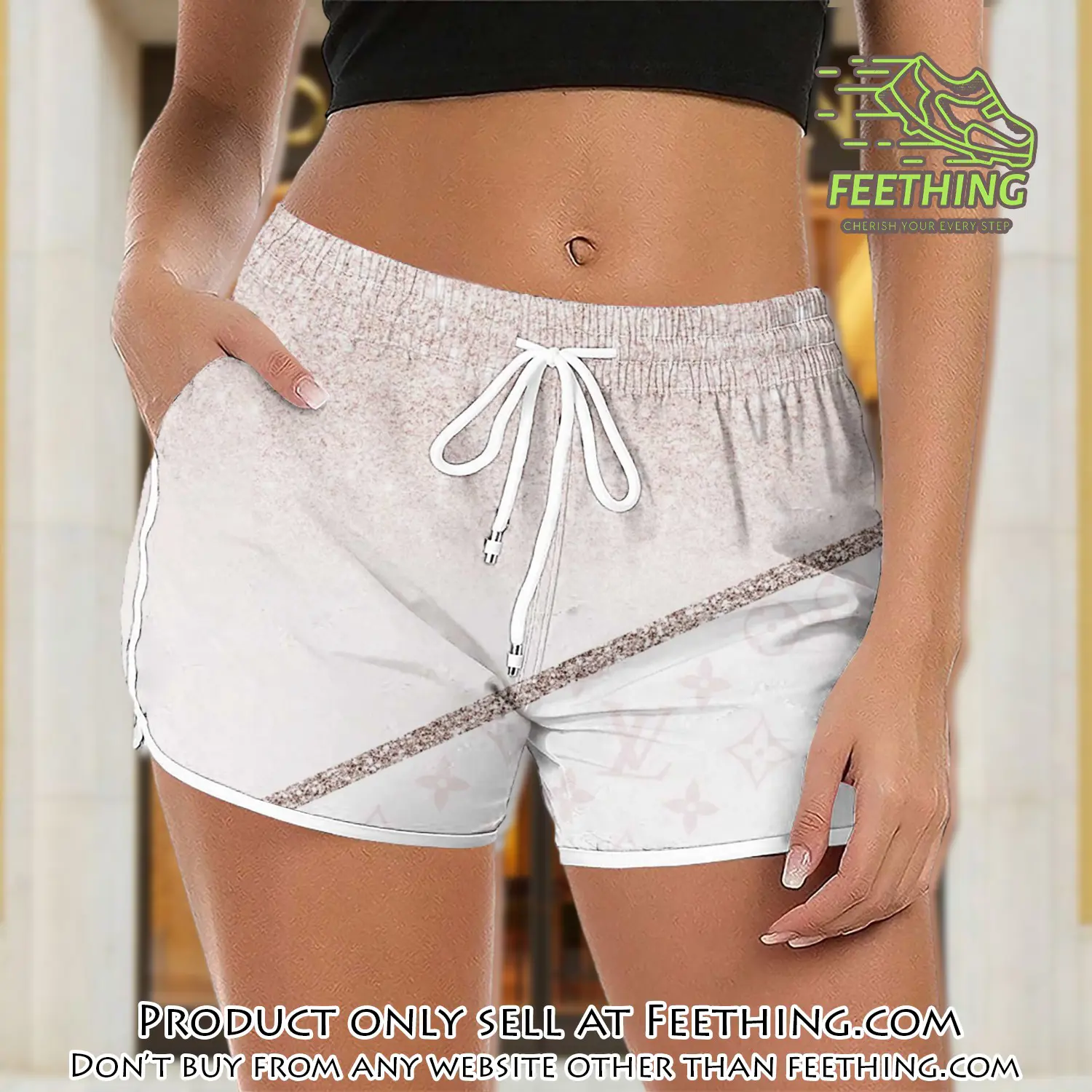 Limited edition lv women shorts lady beach shorts wms1028 ft5930355